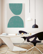 Jet Pack IX by Chariklia Zarris on GIANT ART - blue abstract