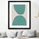 Jet Pack IX by Chariklia Zarris on GIANT ART - blue abstract