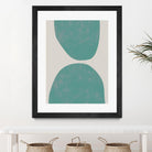 Jet Pack IX by Chariklia Zarris on GIANT ART - blue abstract