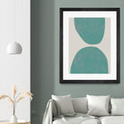 Jet Pack IX by Chariklia Zarris on GIANT ART - blue abstract