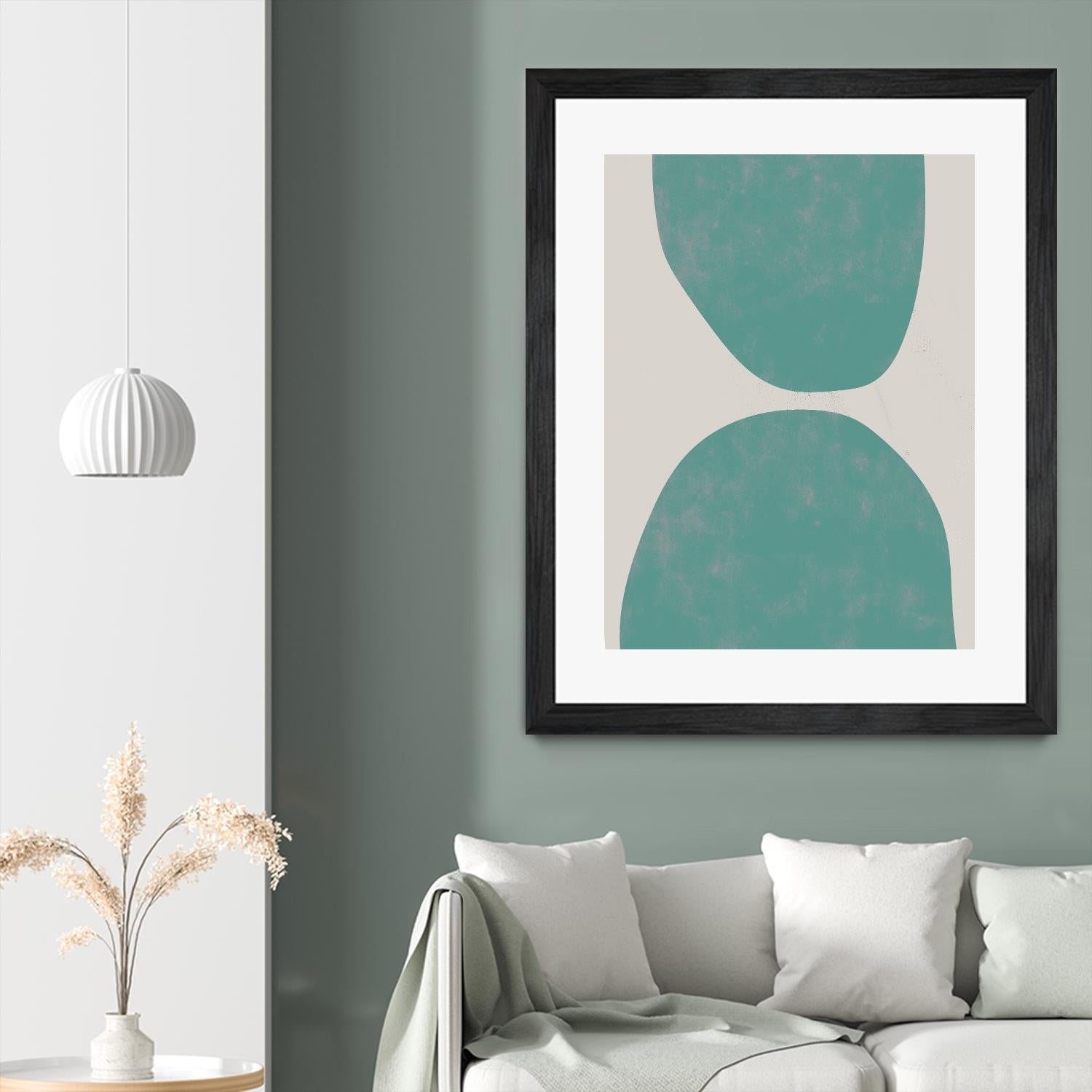 Jet Pack IX by Chariklia Zarris on GIANT ART - blue abstract