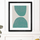 Jet Pack IX by Chariklia Zarris on GIANT ART - blue abstract