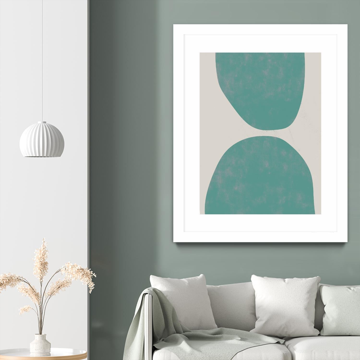 Jet Pack IX by Chariklia Zarris on GIANT ART - blue abstract