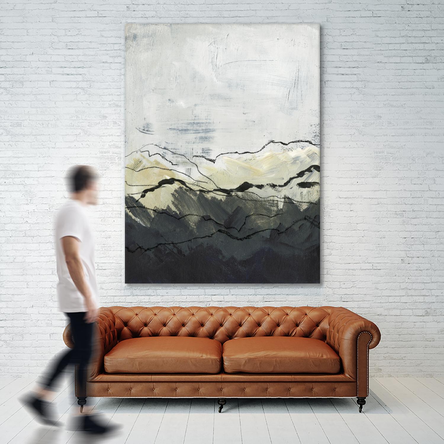 Winter Mountains I by Jennifer Paxton Parker on GIANT ART - abstract