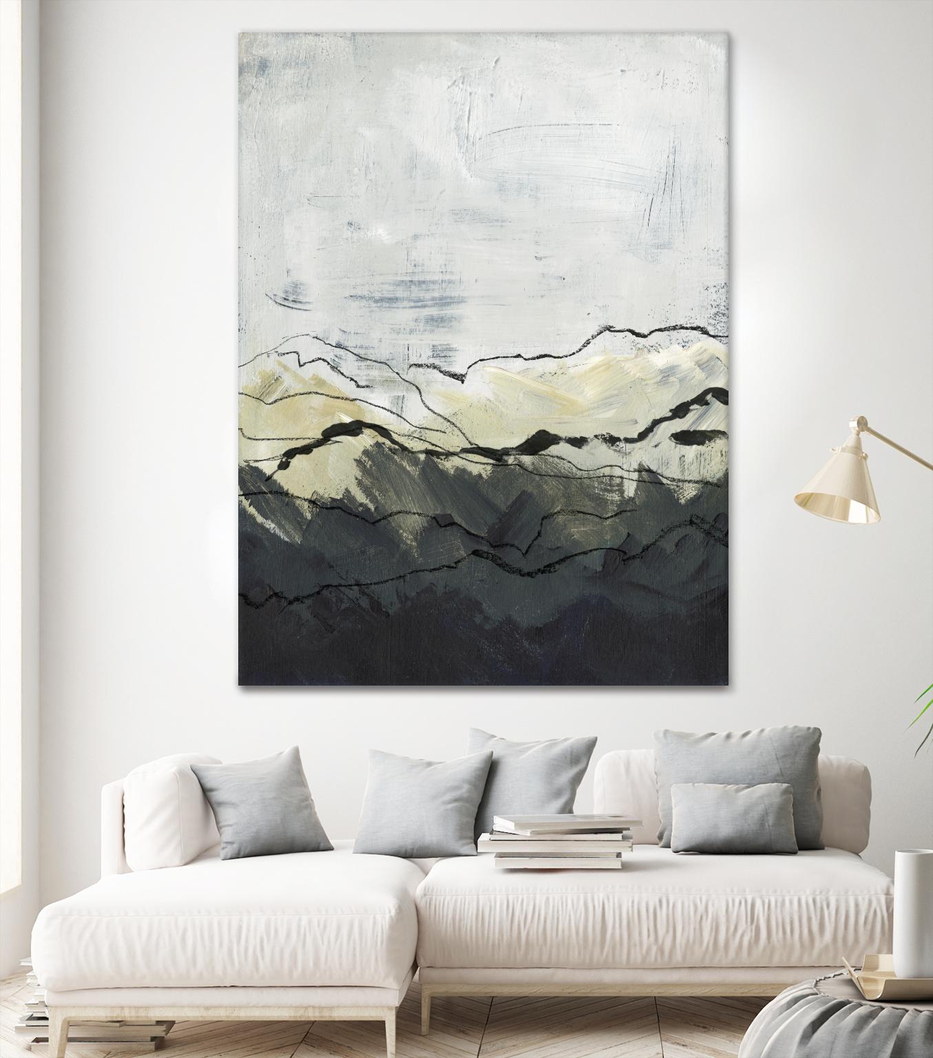 Winter Mountains I by Jennifer Paxton Parker on GIANT ART - abstract