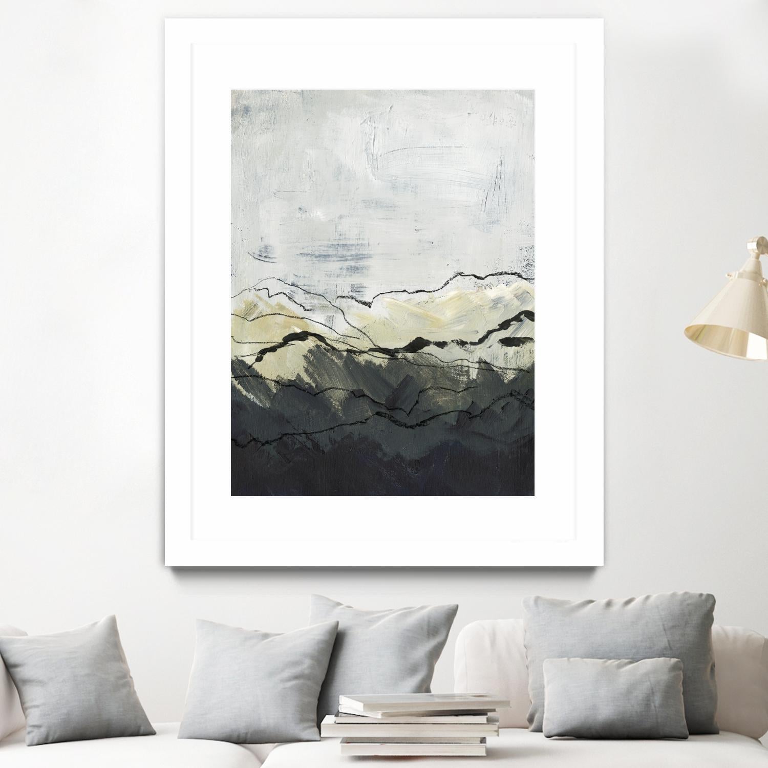 Winter Mountains I by Jennifer Paxton Parker on GIANT ART - abstract