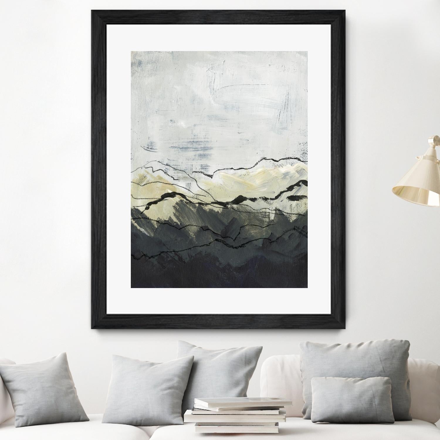 Winter Mountains I by Jennifer Paxton Parker on GIANT ART - abstract