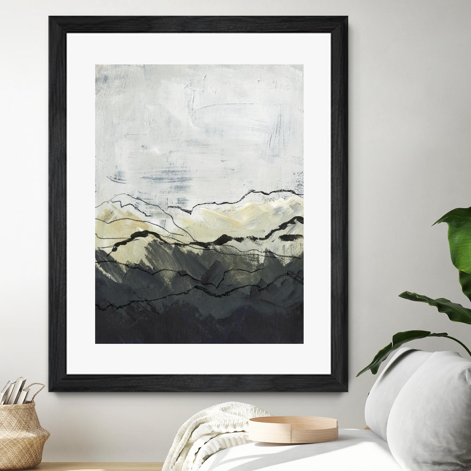 Winter Mountains I by Jennifer Paxton Parker on GIANT ART - abstract