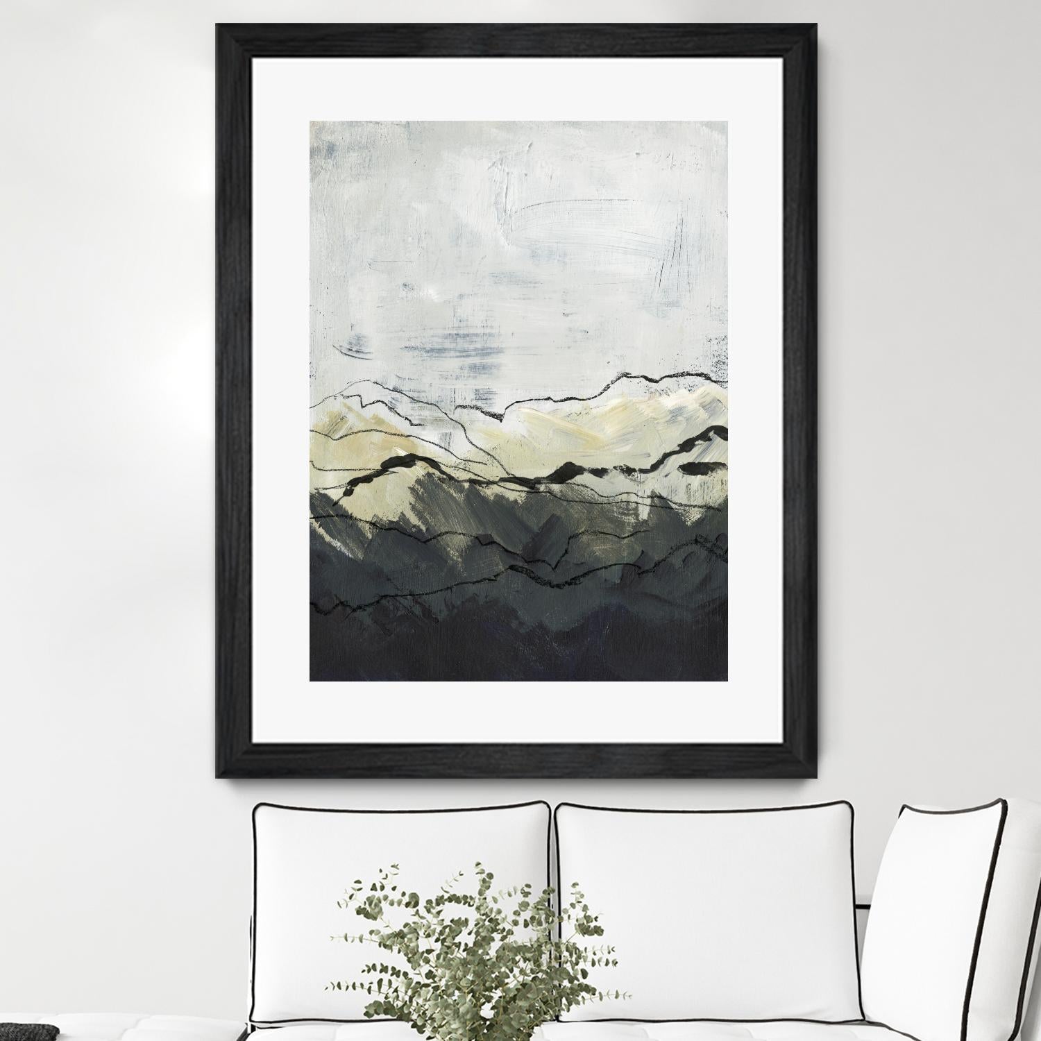 Winter Mountains I by Jennifer Paxton Parker on GIANT ART - abstract