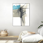Kinetic Grid I by Jennifer Goldberger on GIANT ART - abstract