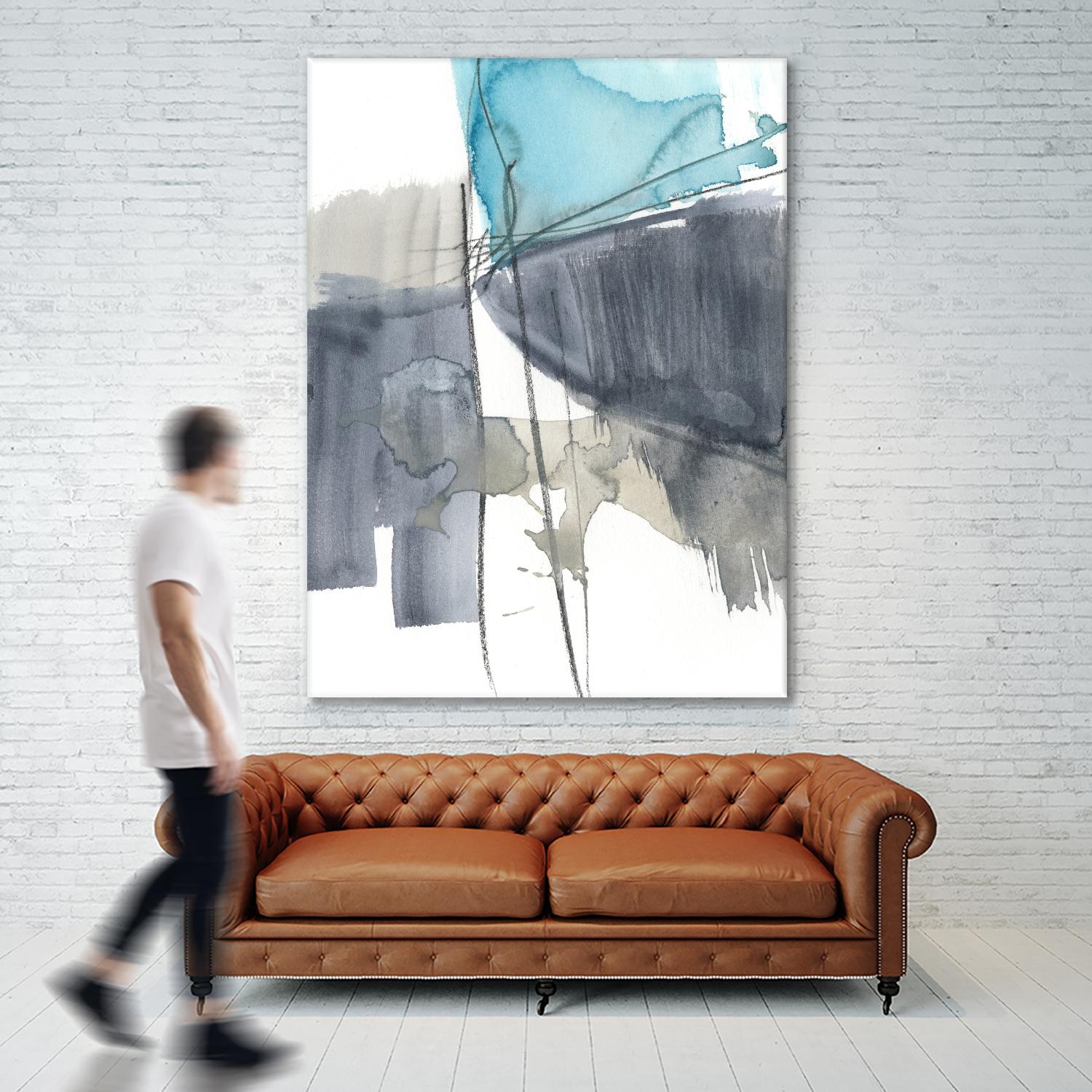 Kinetic Grid VI by Jennifer Goldberger on GIANT ART - abstract