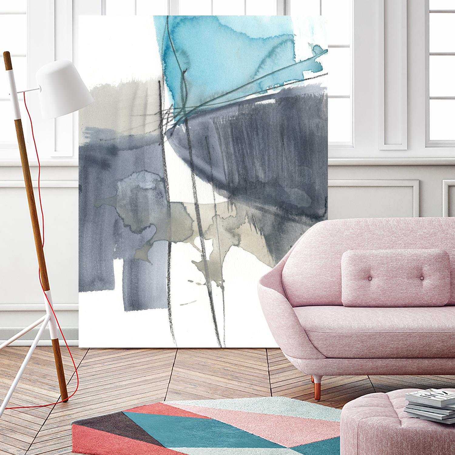 Kinetic Grid VI by Jennifer Goldberger on GIANT ART - abstract