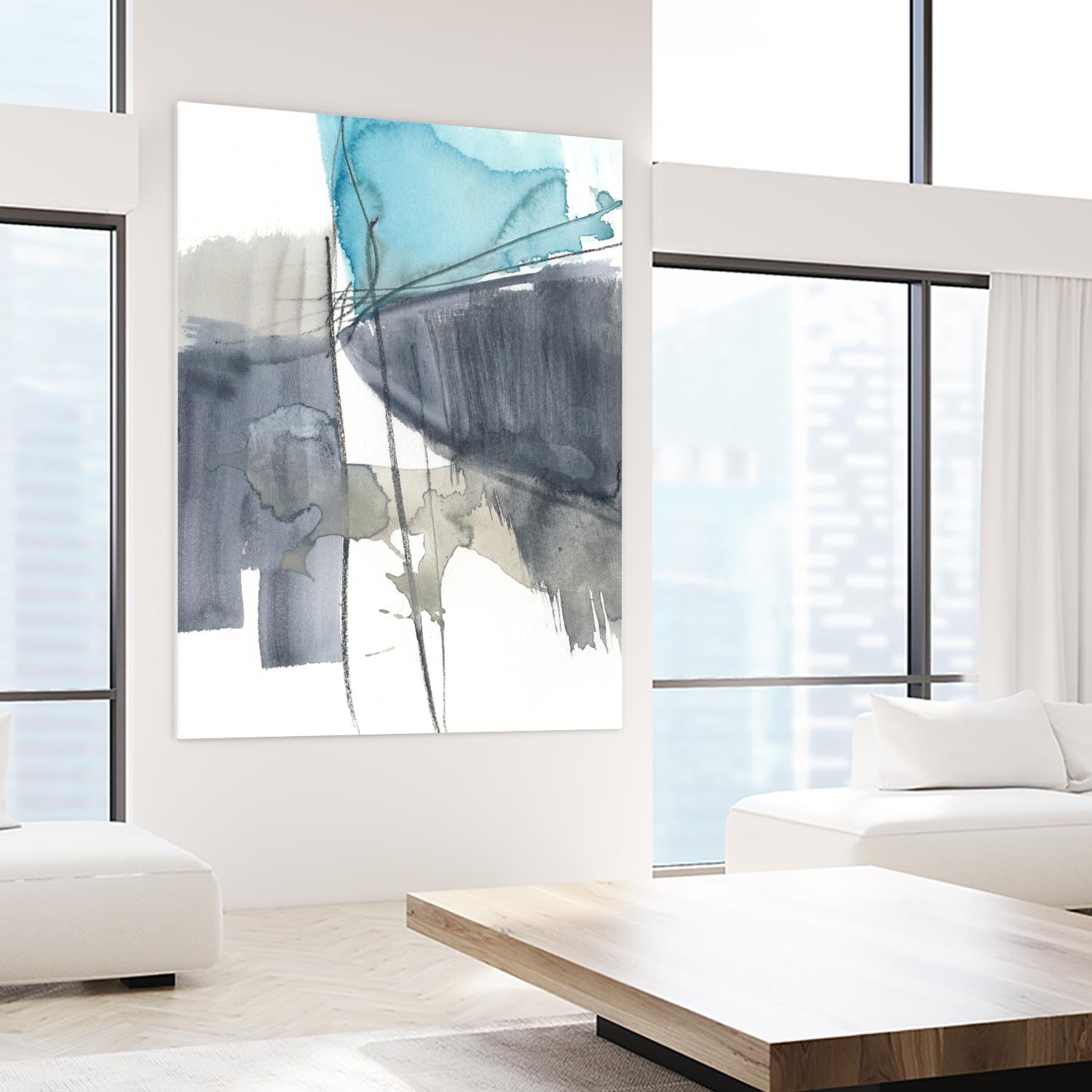 Kinetic Grid VI by Jennifer Goldberger on GIANT ART - abstract