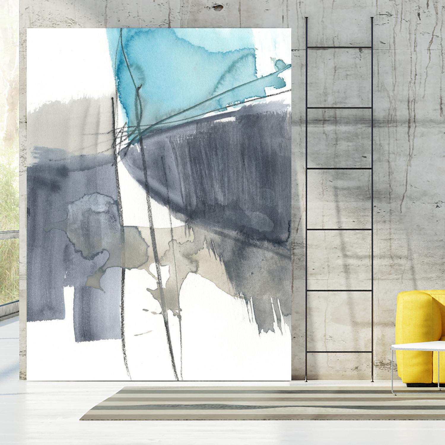 Kinetic Grid VI by Jennifer Goldberger on GIANT ART - abstract