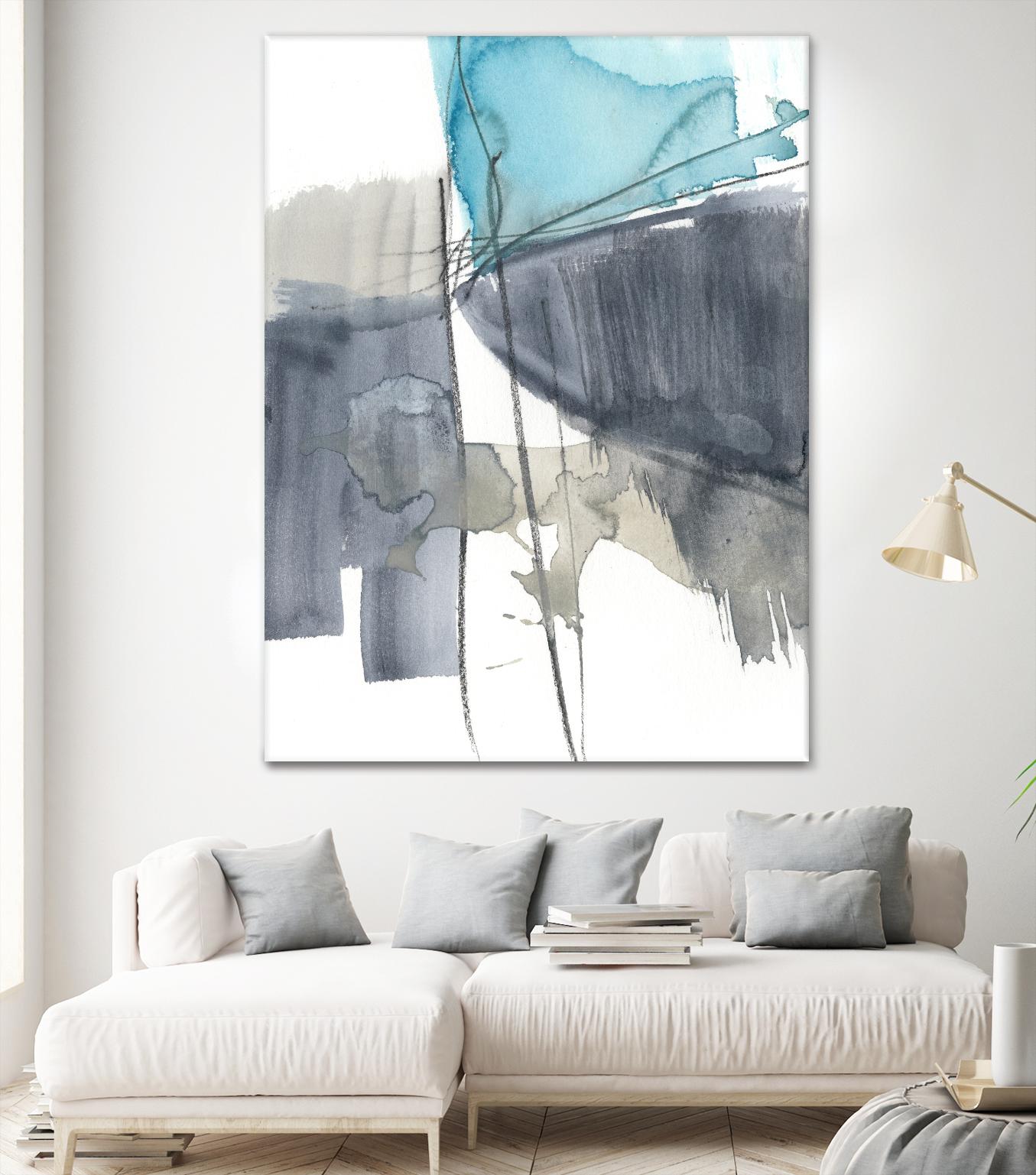 Kinetic Grid VI by Jennifer Goldberger on GIANT ART - abstract