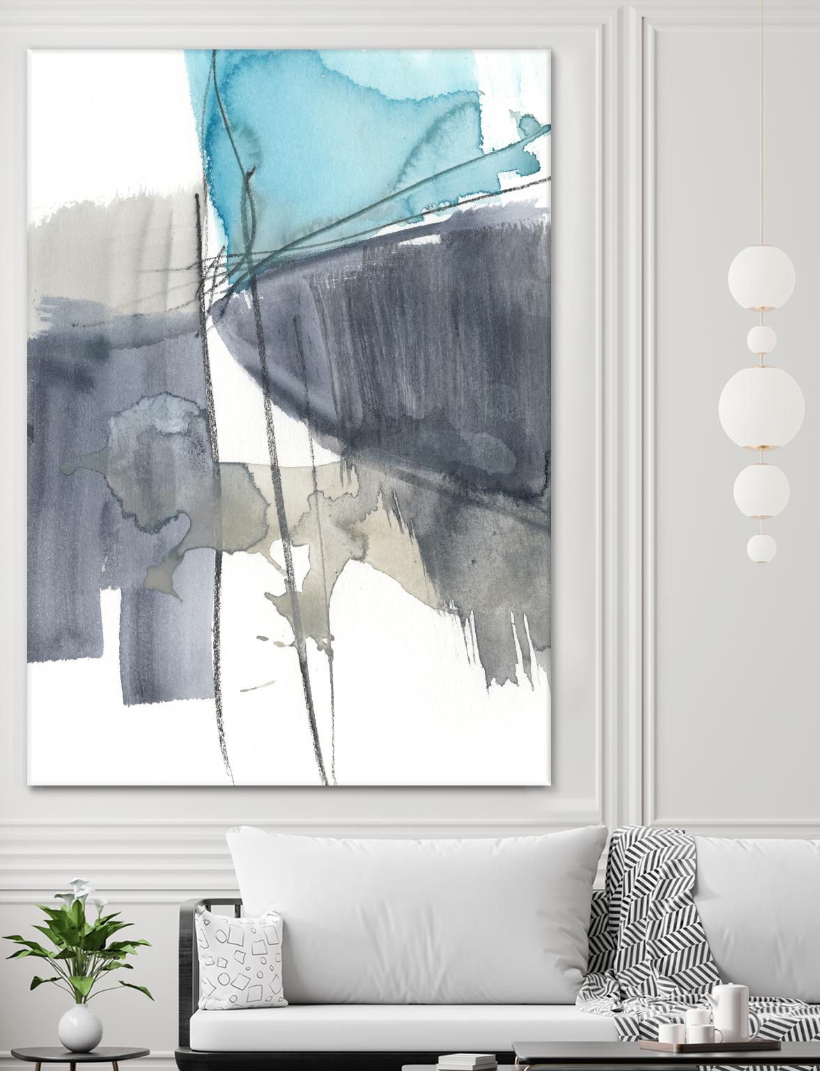 Kinetic Grid VI by Jennifer Goldberger on GIANT ART - abstract