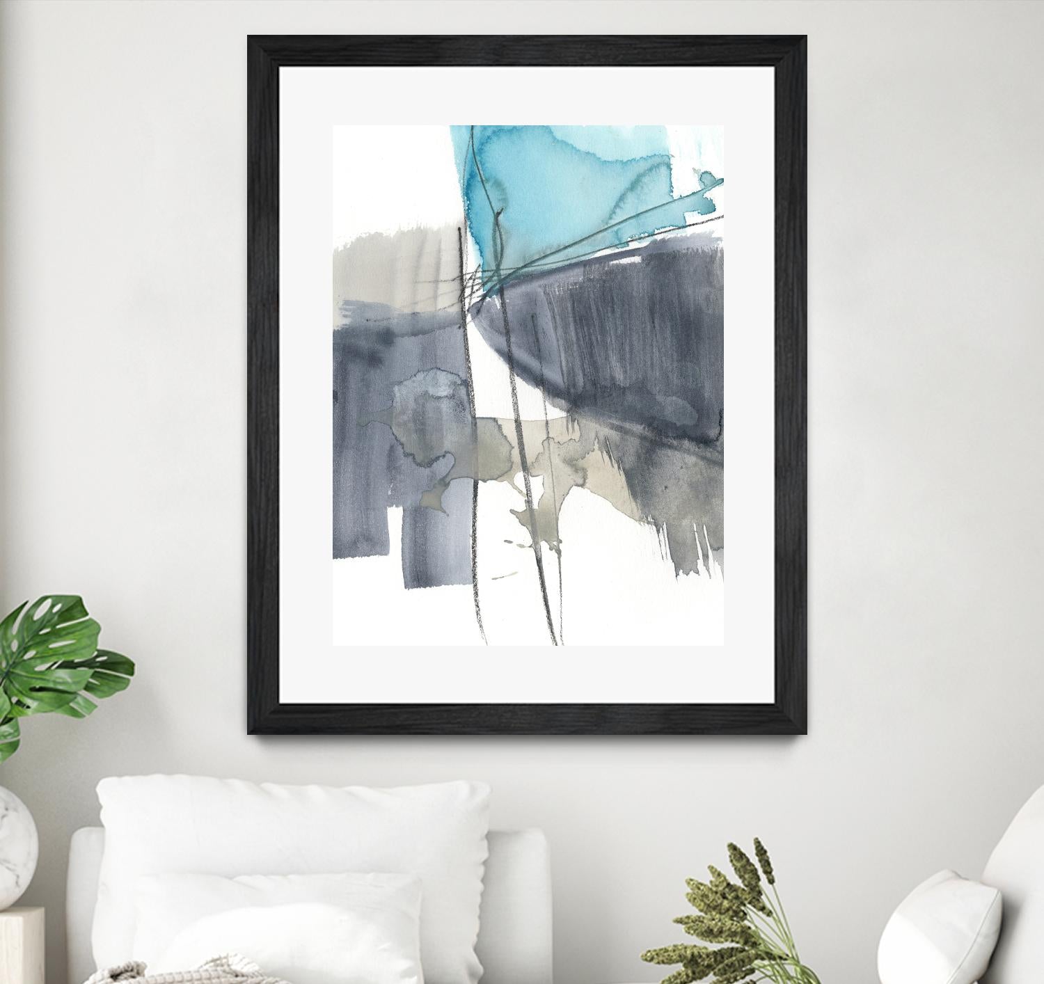 Kinetic Grid VI by Jennifer Goldberger on GIANT ART - abstract