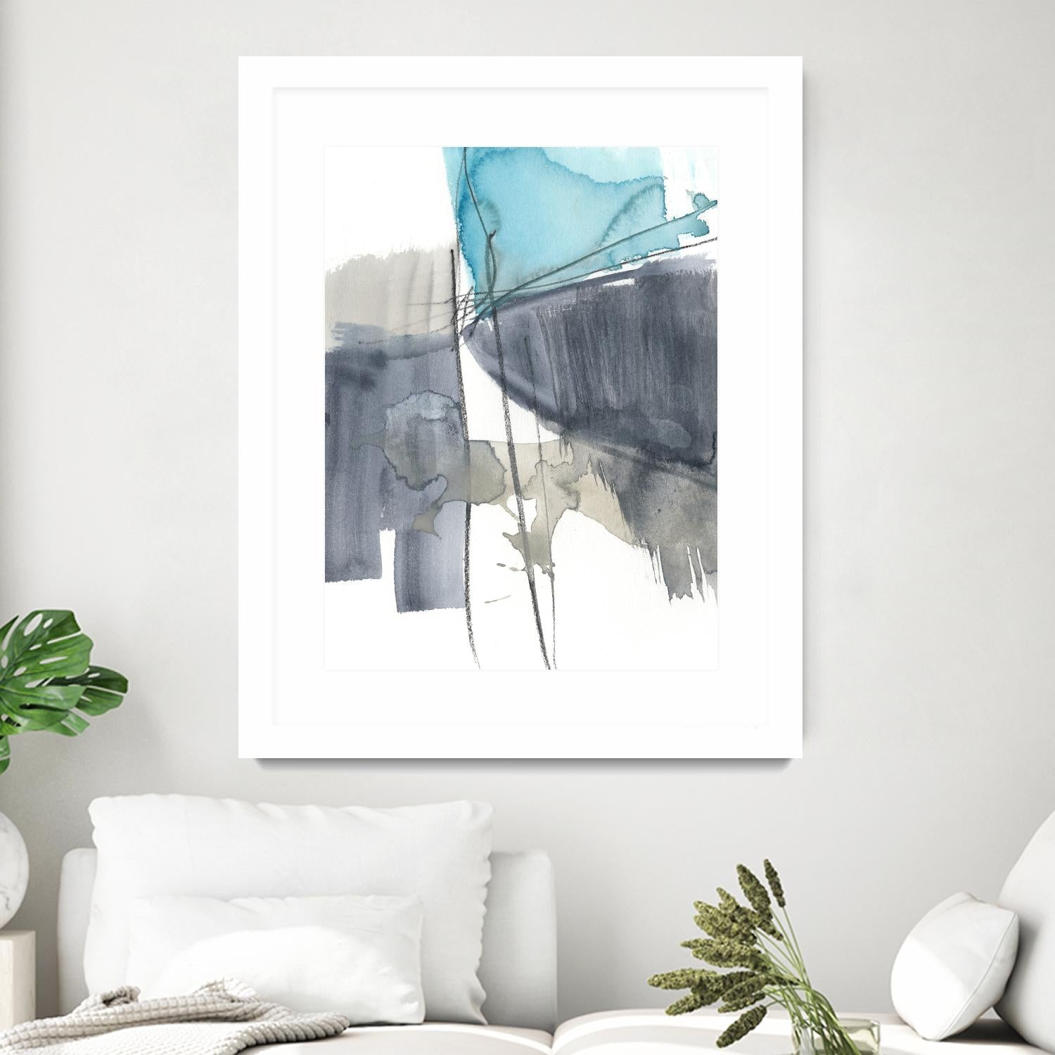 Kinetic Grid VI by Jennifer Goldberger on GIANT ART - abstract