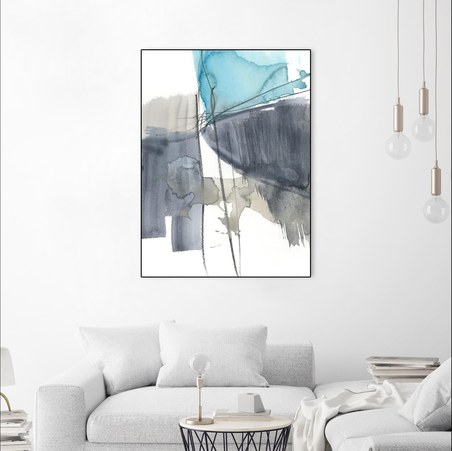 Kinetic Grid VI by Jennifer Goldberger on GIANT ART - abstract