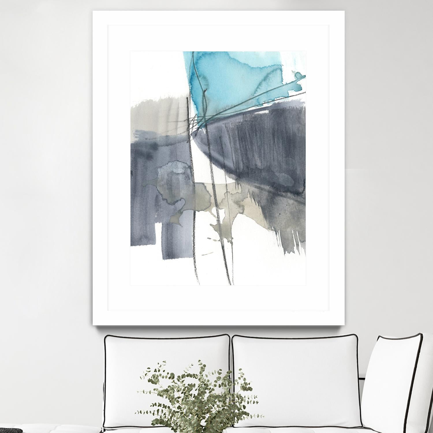 Kinetic Grid VI by Jennifer Goldberger on GIANT ART - abstract