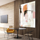 Ravel III by Victoria Borges on GIANT ART - pink abstract