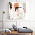 Ravel III by Victoria Borges on GIANT ART - pink abstract