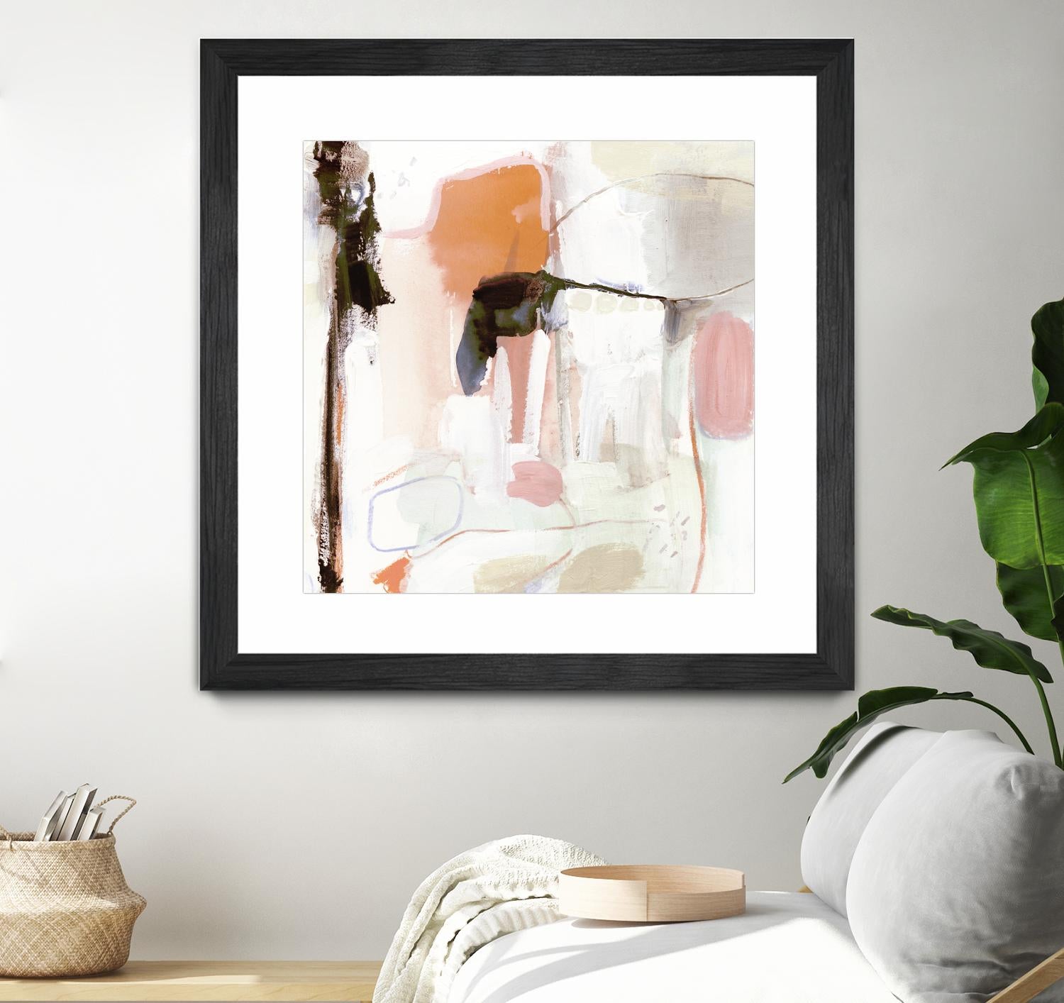 Ravel III by Victoria Borges on GIANT ART - pink abstract