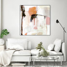 Ravel III by Victoria Borges on GIANT ART - pink abstract