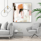 Ravel III by Victoria Borges on GIANT ART - pink abstract