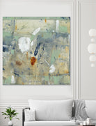 Clash II by Tim OToole on GIANT ART - green abstract