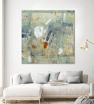 Clash II by Tim OToole on GIANT ART - green abstract