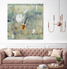 Clash II by Tim OToole on GIANT ART - green abstract