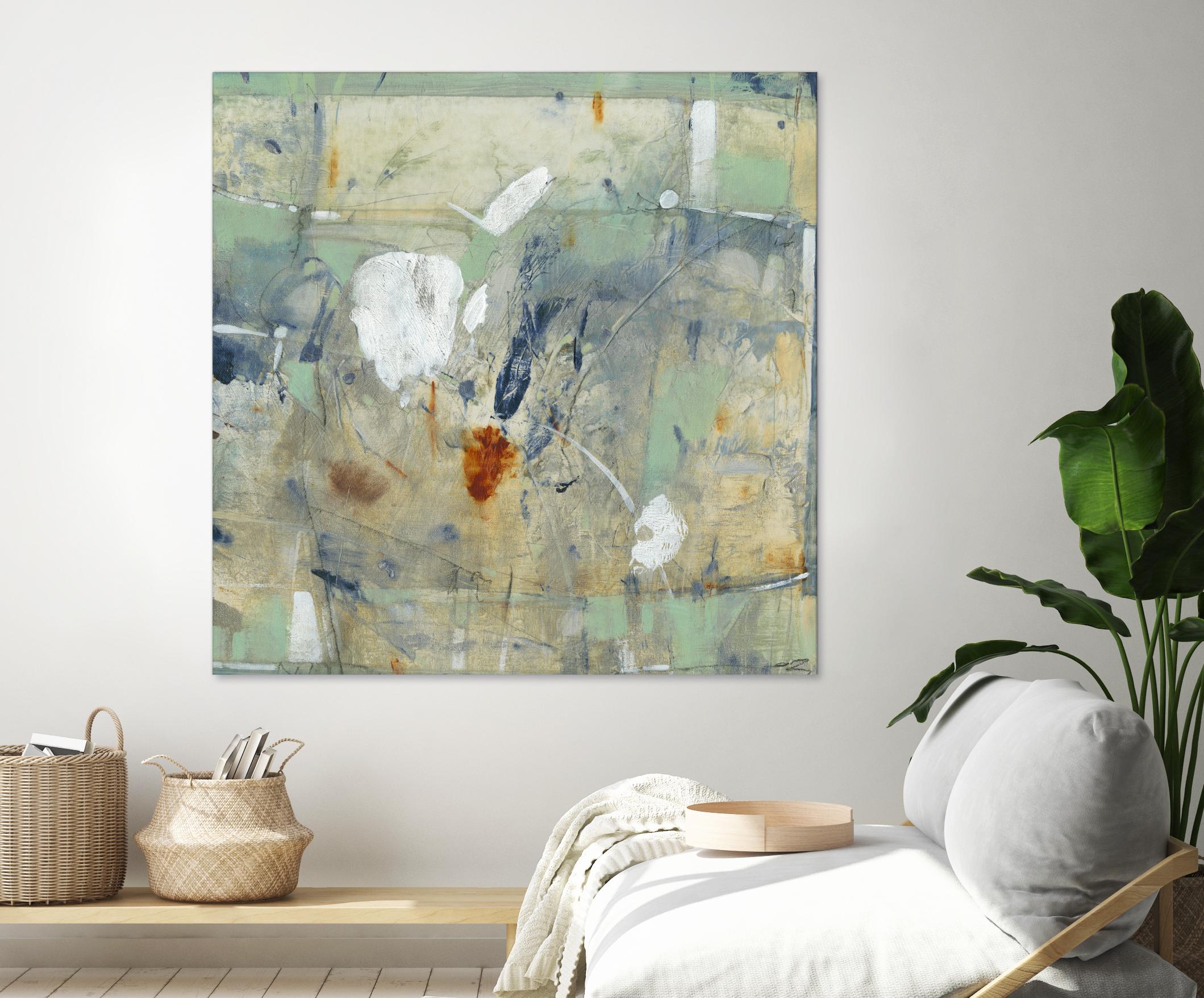 Clash II by Tim OToole on GIANT ART - green abstract