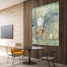 Clash II by Tim OToole on GIANT ART - green abstract