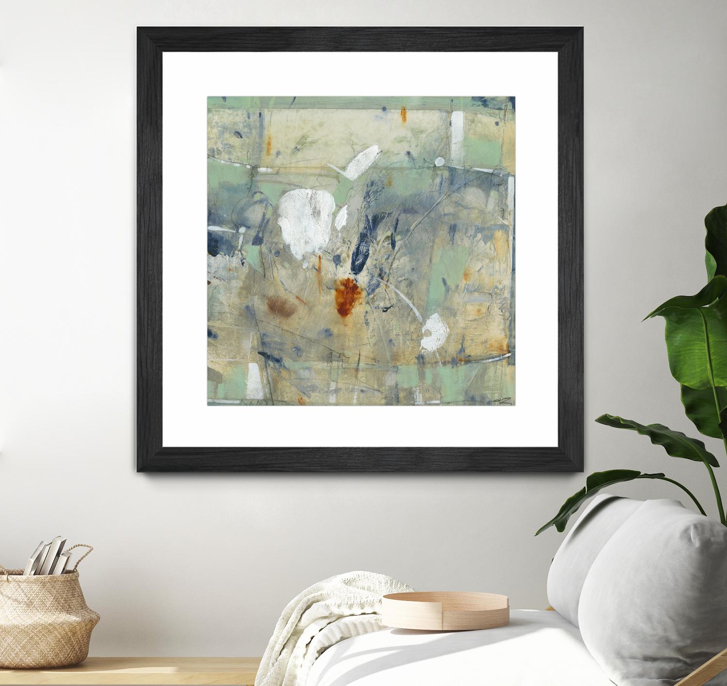 Clash II by Tim OToole on GIANT ART - green abstract