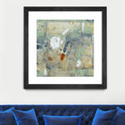 Clash II by Tim OToole on GIANT ART - green abstract