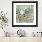 Clash II by Tim OToole on GIANT ART - green abstract