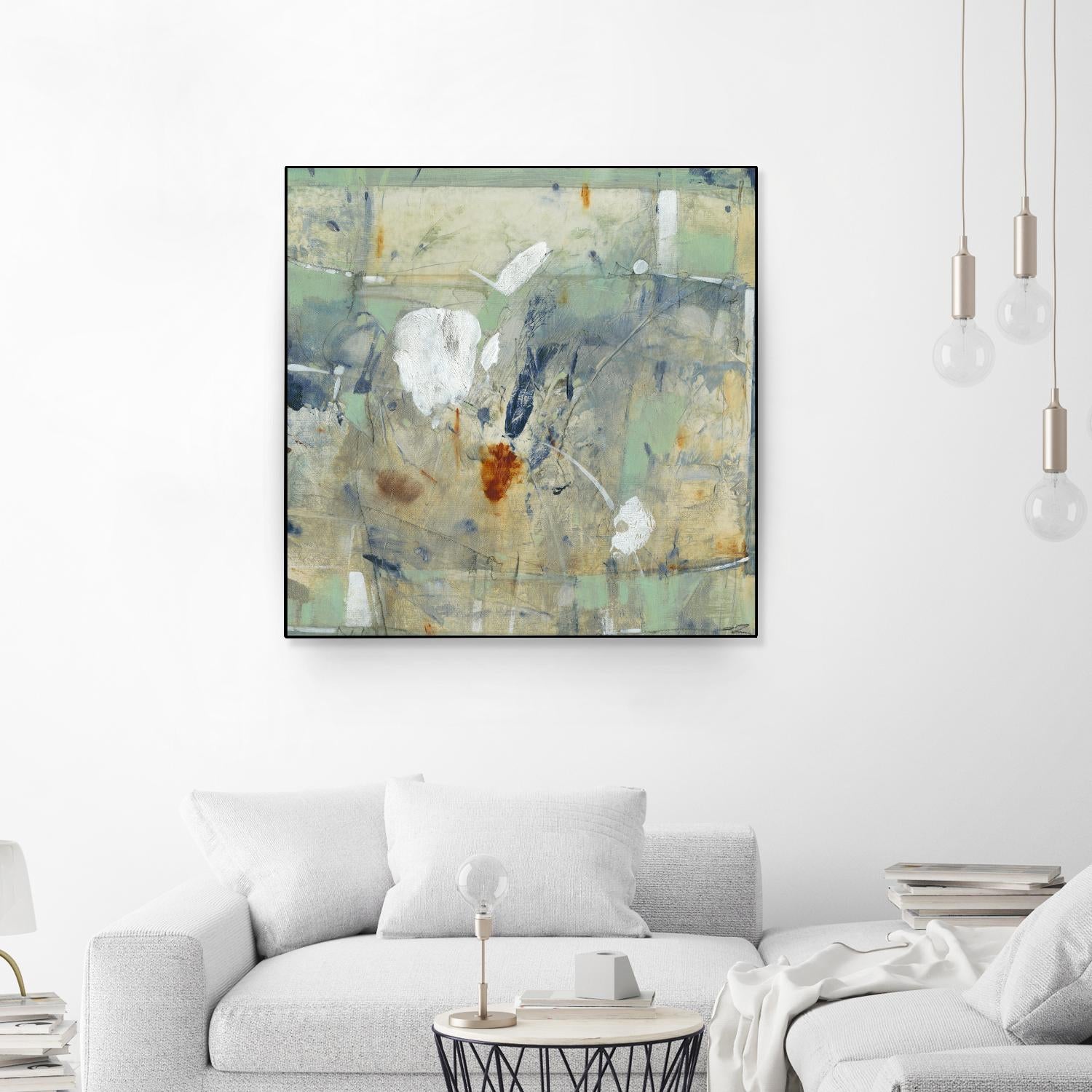 Clash II by Tim OToole on GIANT ART - green abstract