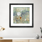 Clash II by Tim OToole on GIANT ART - green abstract