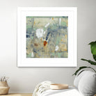 Clash II by Tim OToole on GIANT ART - green abstract