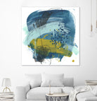 Intuitive Motion IV by June Erica Vess on GIANT ART - blue abstract