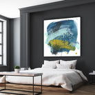 Intuitive Motion IV by June Erica Vess on GIANT ART - blue abstract