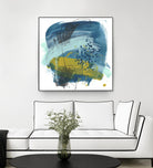 Intuitive Motion IV by June Erica Vess on GIANT ART - blue abstract