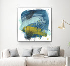 Intuitive Motion IV by June Erica Vess on GIANT ART - blue abstract