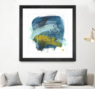 Intuitive Motion IV by June Erica Vess on GIANT ART - blue abstract