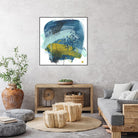 Intuitive Motion IV by June Erica Vess on GIANT ART - blue abstract