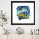 Intuitive Motion IV by June Erica Vess on GIANT ART - blue abstract