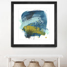 Intuitive Motion IV by June Erica Vess on GIANT ART - blue abstract