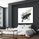 Kanji II by June Erica Vess on GIANT ART - blue abstract