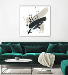 Kanji II by June Erica Vess on GIANT ART - blue abstract